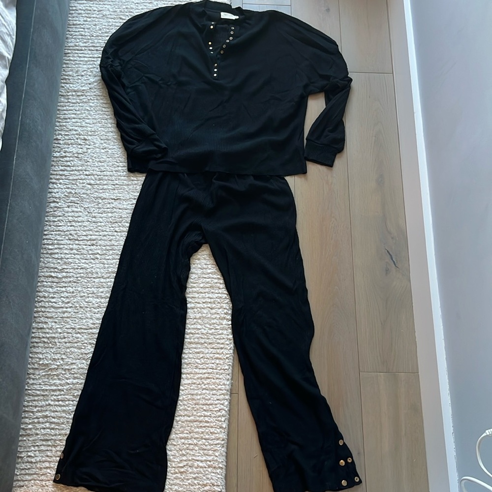 Nation ltd black lounge set